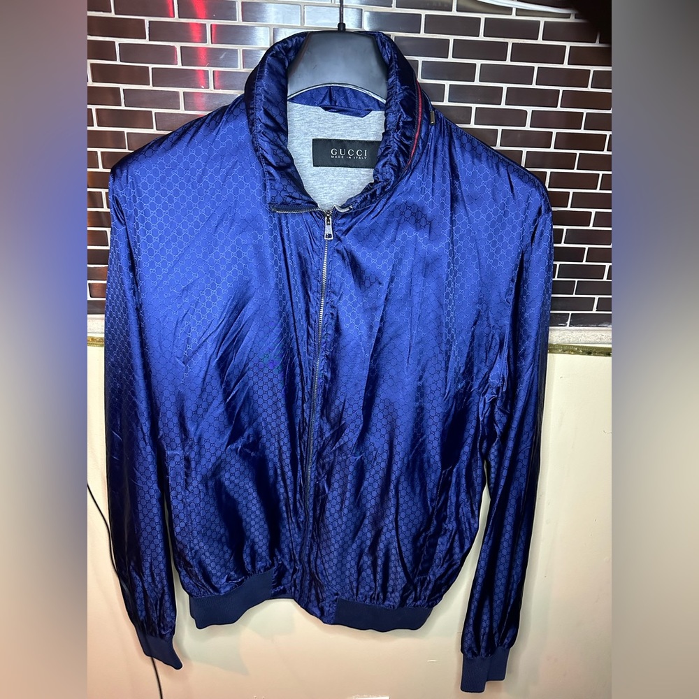 COPY - COPY - Men’s micro Guccissima windbreaker Jacket size X-Large/54